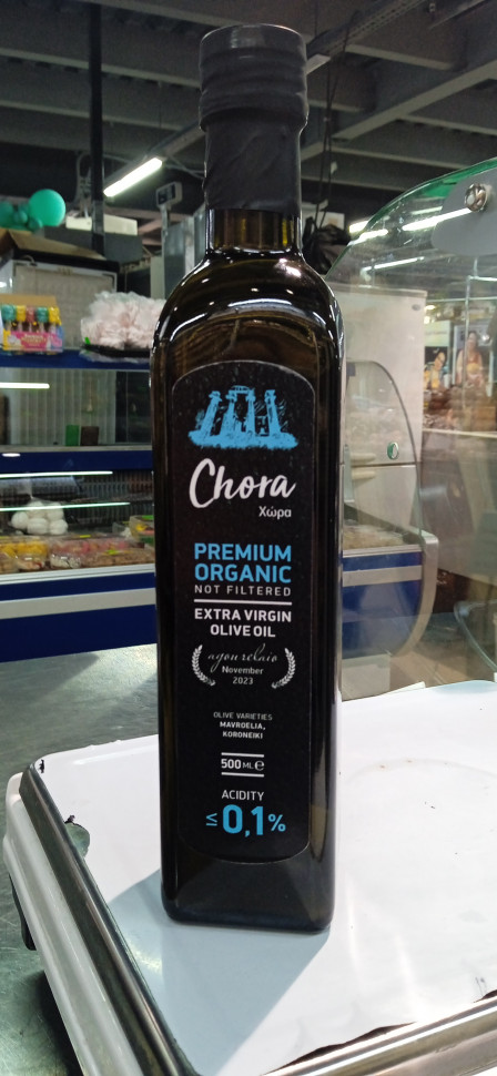 Оливковое масло Extra Virgin Chora premium 500 мл