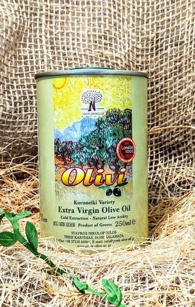 Оливковое масло Extra Virgin Olivi ж/бан 250 мл