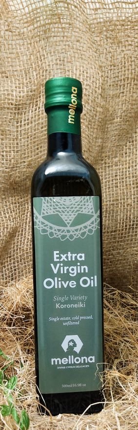 Оливковое масло Extra Virgin Mellona стекл/бут. 500 мл