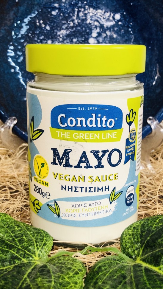 Майонез без яиц Condito ст/бан 250 мл