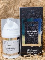 Крем антивозрастной мужской с органическим молоком ослицы SOSTAR 50 мл