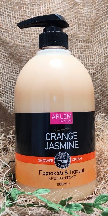 Крем-гель для душа с ароматом апельсина и жасмина ARLEM 1000мл