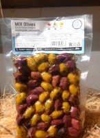 Оливки  микс  L ELGRECO вак.уп.  200 гр