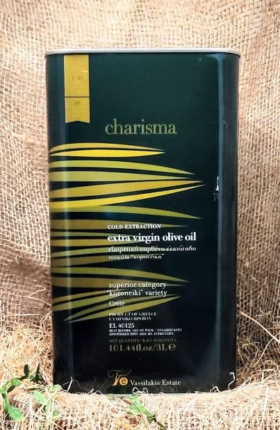 Оливковое масло Extra Virgin Charisma  3 литра