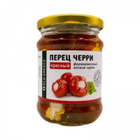 Перец черри красный фаршированный мягким сыром 250 гр