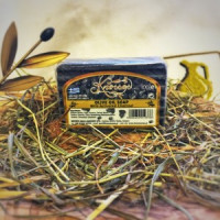 Мыло оливковое натуральное с активированным углём 100 гр