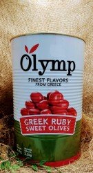Оливки красные OLYMP пастериз. жест банка 2,5 кг