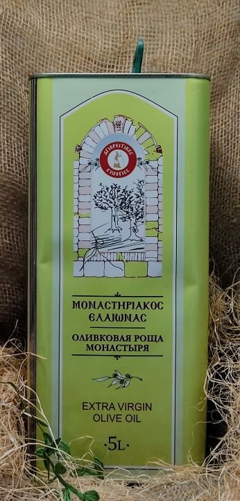 Оливковое масло Extra Virgin "Оливковая роща " жест/банка 5 литров