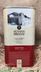 Оливковое масло Extra Virgin Akrotiri жест/бан. 1 литр