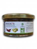 Брускетта из оливок Халкидики со жгучим перцем буково EUROS ст/бан 150 гр