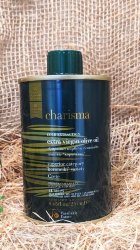 Оливковое масло Extra Virgin Charisma  ж/банка 250 мл