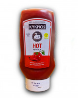 Кетчуп острый Kyknos пласт/бут 560 гр