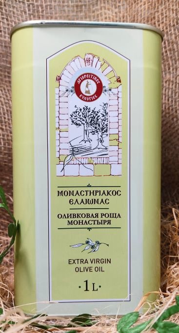 Оливковое масло Extra Virgin "Оливковая роща " жест/банка 1литр